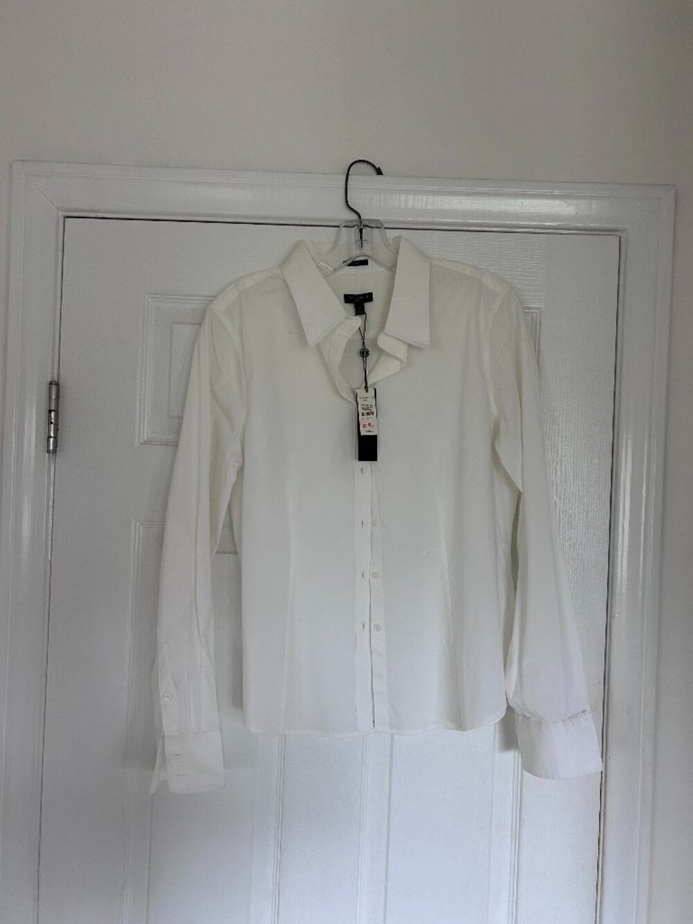 Talbots White Collared Shirt